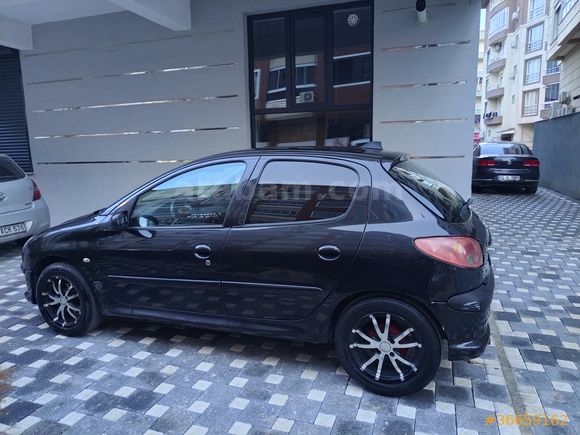 Acil Sahibinden Satılık Peugeot 206 1.4 HDi Feline Full Paket 2006 Model  289.000 km Siyah