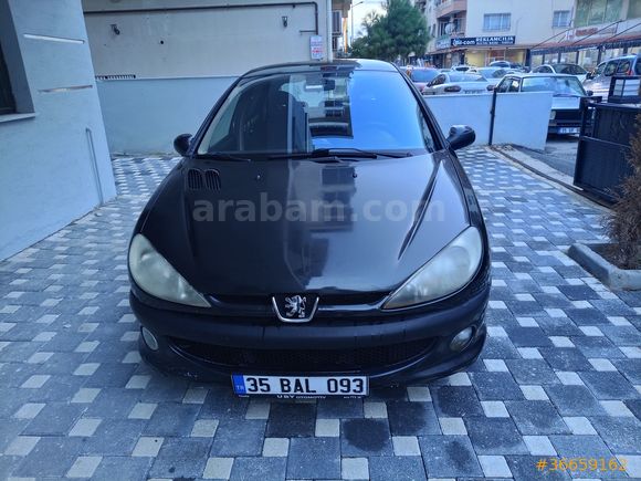 Acil Sahibinden Satılık Peugeot 206 1.4 HDi Feline Full Paket 2006 Model  289.000 km Siyah