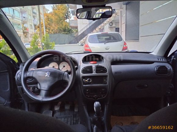 Acil Sahibinden Satılık Peugeot 206 1.4 HDi Feline Full Paket 2006 Model  289.000 km Siyah