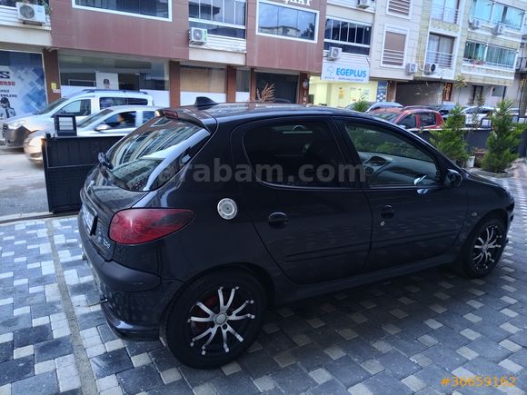 Acil Sahibinden Satılık Peugeot 206 1.4 HDi Feline Full Paket 2006 Model  289.000 km Siyah