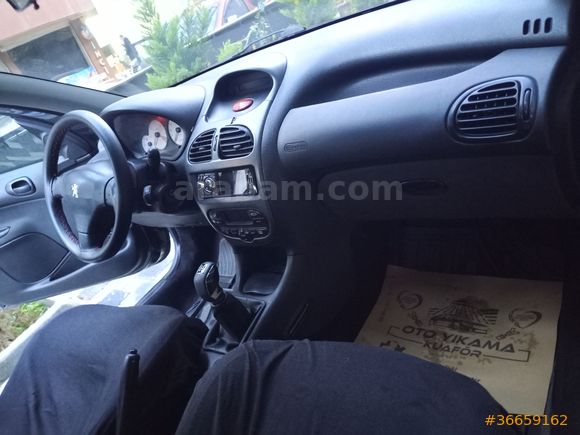 Acil Sahibinden Satılık Peugeot 206 1.4 HDi Feline Full Paket 2006 Model  289.000 km Siyah