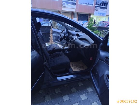 Acil Sahibinden Satılık Peugeot 206 1.4 HDi Feline Full Paket 2006 Model  289.000 km Siyah