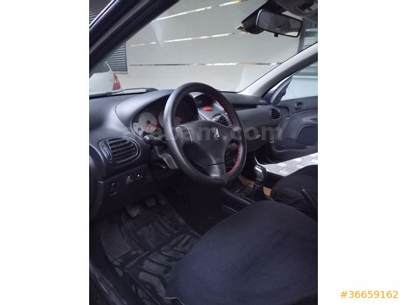 Acil Sahibinden Satılık Peugeot 206 1.4 HDi Feline Full Paket 2006 Model  289.000 km Siyah