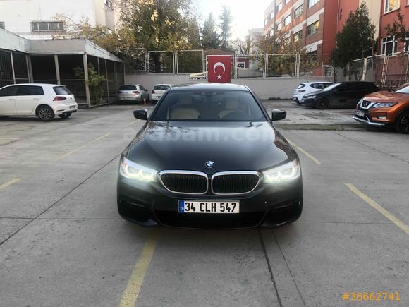 Sahibinden BMW 5 Serisi 520i M Sport 2019 Model  57.000 km Gri (metalik)