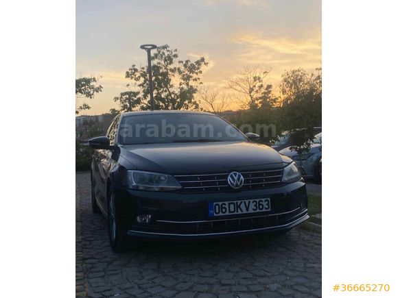 Jetta 1.2 TSi Manuel Comfortline 2015 Model  151000 km Siyah