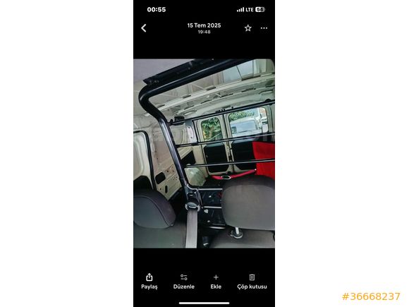 Sahibinden Fiat Doblo Cargo 1.3 Multijet Maxi 2019 Model 