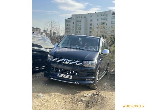 Sahibinden Volkswagen Transporter 2.0 TDI Camlı Van 2016 Model  193.000 km Siyah