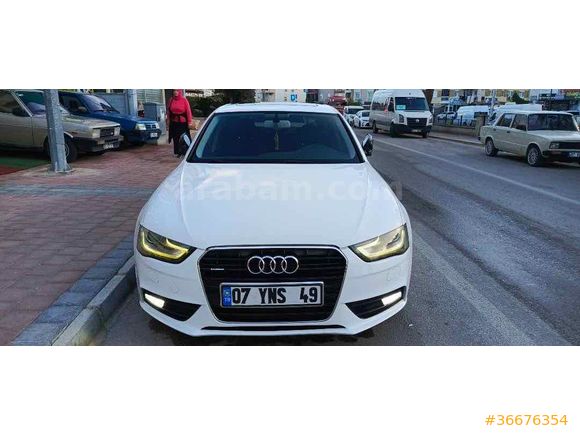 Galeriden Audi A4 Sedan 2.0 TDI 2012 Model  Beyaz
