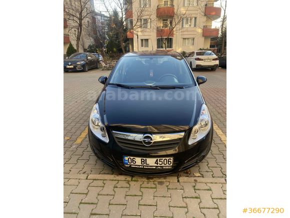 Sahibinden Opel Corsa 1.2 Twinport Essentia 2008 Model  184.000 km Siyah