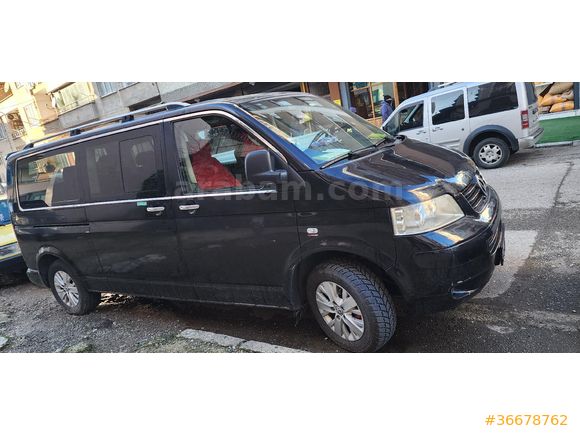 Sahibinden Volkswagen Caravelle 2.5 TDI Comfortline otomobil ruhsatli 8+1 2007 Model  339.000 km Siyah