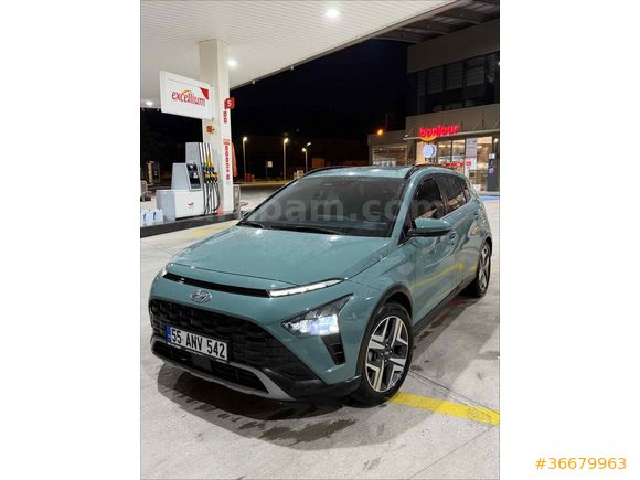 Sahibinden Hyundai Bayon 1.4 MPI Elite 2024 Model  44.590 km Yeşil
