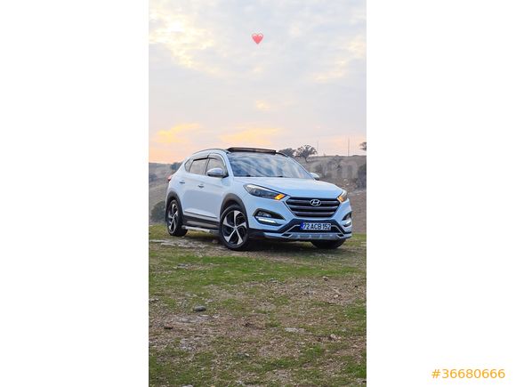 Sahibinden Hyundai Tucson 1.6 T-GDi Elite 2016 Model  265.000 km Beyaz