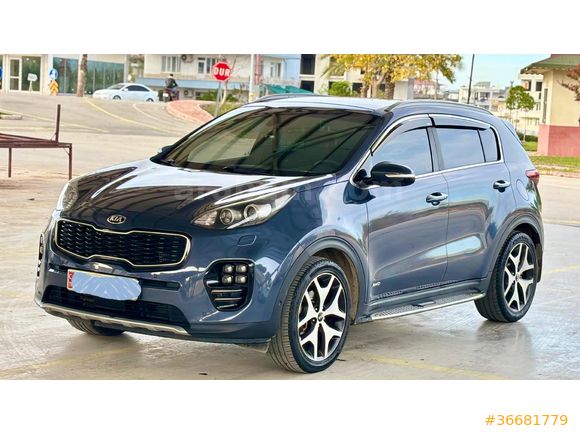 Sahibinden Hatasız Boyasız Kia Sportage 1.6 T-GDI GT-Line Prestige 2016 Model Antalya 80.000 km Mavi (metalik)