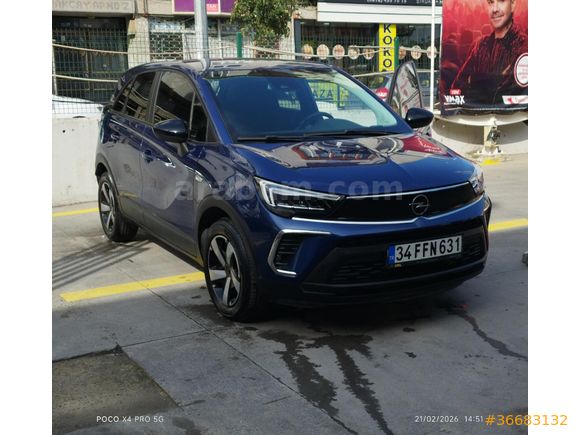 Sahibinden Opel Crossland 1.2 T Essential 2022 Model   Mavi