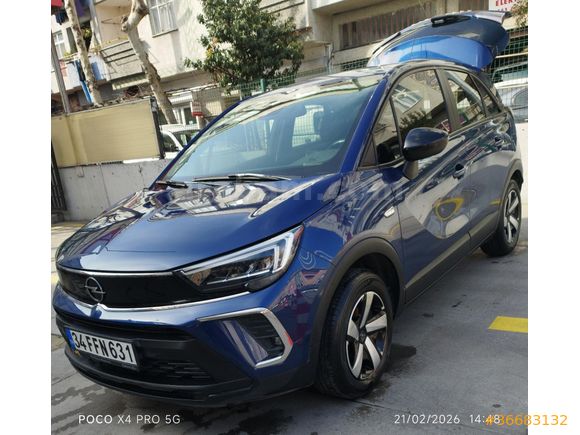 Sahibinden Opel Crossland 1.2 T Essential 2022 Model   Mavi