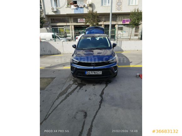 Sahibinden Opel Crossland 1.2 T Essential 2022 Model   Mavi