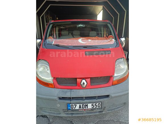 Sahibinden Renault Trafic 1.9 DCI Grand Confort 2005 Model