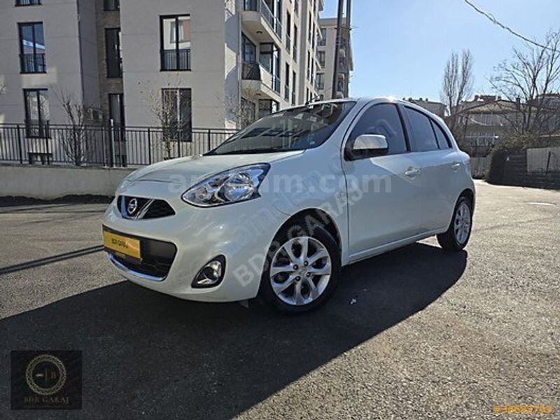 Galeriden Nissan Micra 1.2 Match 2015 Model İstanbul 96.000 km Beyaz