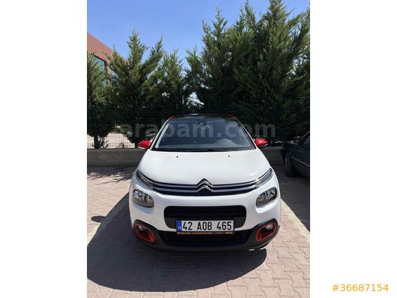 Citroen C3 1.2 PureTech Shine Cam Tavan Full Otomatik 