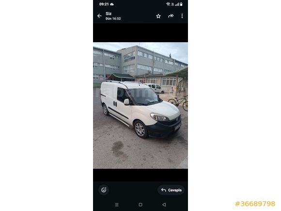 Sahibinden Fiat Doblo Cargo 1.3 Multijet 2016 Model