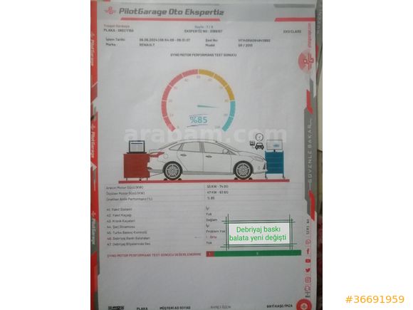 Sahibinden Renault Symbol 1.2 Joy 2013 Model