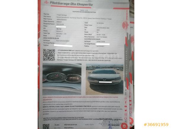 Sahibinden Renault Symbol 1.2 Joy 2013 Model