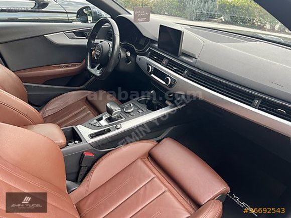 EMİN YÜCEL'den 2018 AUDI A5 1.4 TFSI SPORT (PRESTIGE+DELUXE PKT)