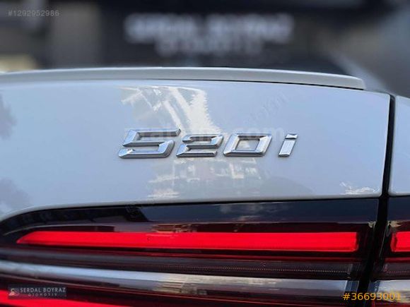 SERDAL BOYRAZ OTOMOTİV'DEN 5.20I M-SPORT HATASIZ 44000KM.