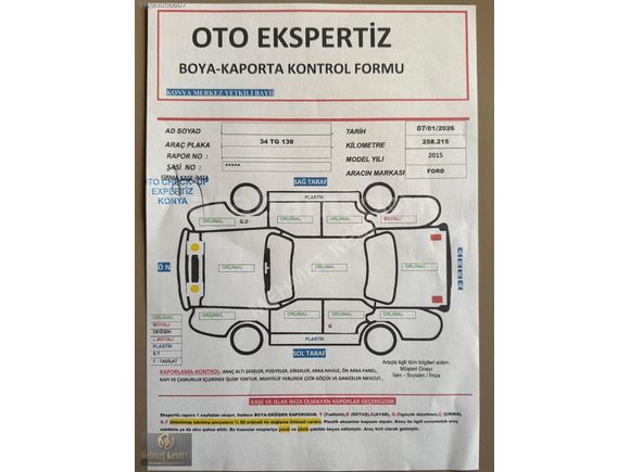 FORD FOCUS 1.5 DCİ STYLE 2015 MODEL