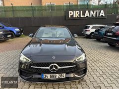 2022 C200 AMG 4 MATIC FÜME İÇİ GRİ DERİ KAZASIZ - GARANTİLİ