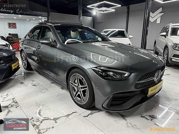 MODERN OTOMOTİV'den 2022 MERCEDES C200 AMG 4 Matic HATASIZ
