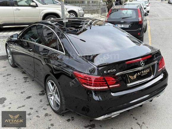 ATTACK MOTORS'DAN 2016 E250 COUPE AMG 108.000 KM ISITMA-SOĞUTMA
