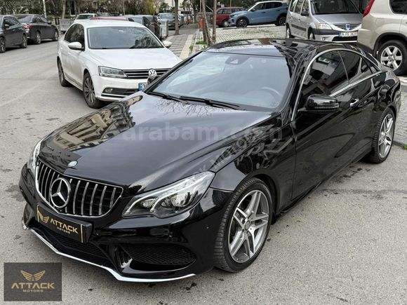 ATTACK MOTORS'DAN 2016 E250 COUPE AMG 108.000 KM ISITMA-SOĞUTMA