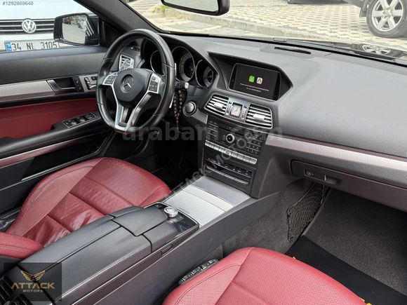 ATTACK MOTORS'DAN 2016 E250 COUPE AMG 108.000 KM ISITMA-SOĞUTMA