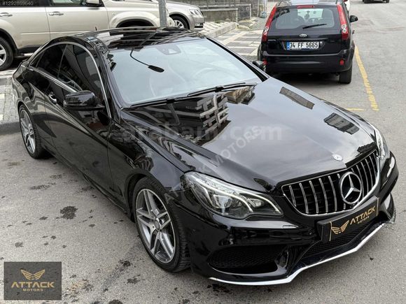 ATTACK MOTORS'DAN 2016 E250 COUPE AMG 108.000 KM ISITMA-SOĞUTMA