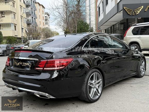ATTACK MOTORS'DAN 2016 E250 COUPE AMG 108.000 KM ISITMA-SOĞUTMA