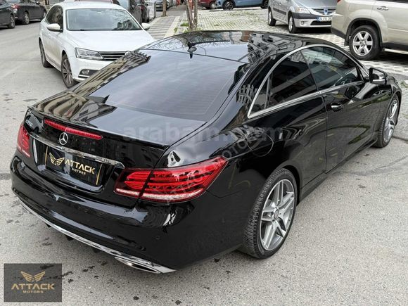 ATTACK MOTORS'DAN 2016 E250 COUPE AMG 108.000 KM ISITMA-SOĞUTMA