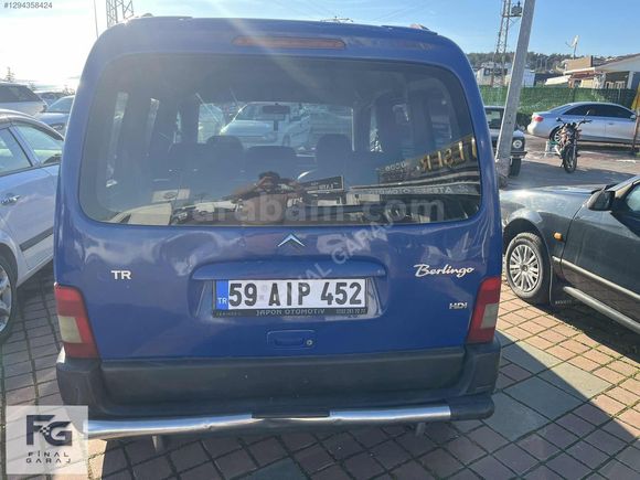 (FİNAL59) CITROEN 2,0 COMBİ X BERLİNGO ( yeni muayene)