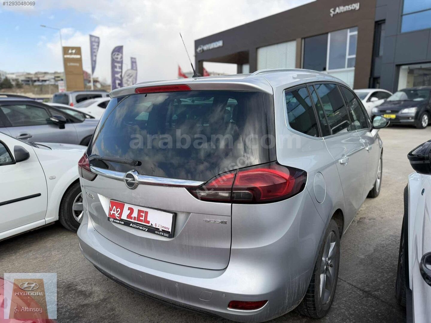 Galeriden Opel Zafira 1.6 CDTI Enjoy 2014 Model Ankara 248.726 km Gri 6