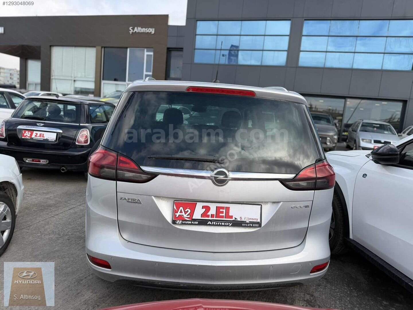 Galeriden Opel Zafira 1.6 CDTI Enjoy 2014 Model Ankara 248.726 km Gri 5