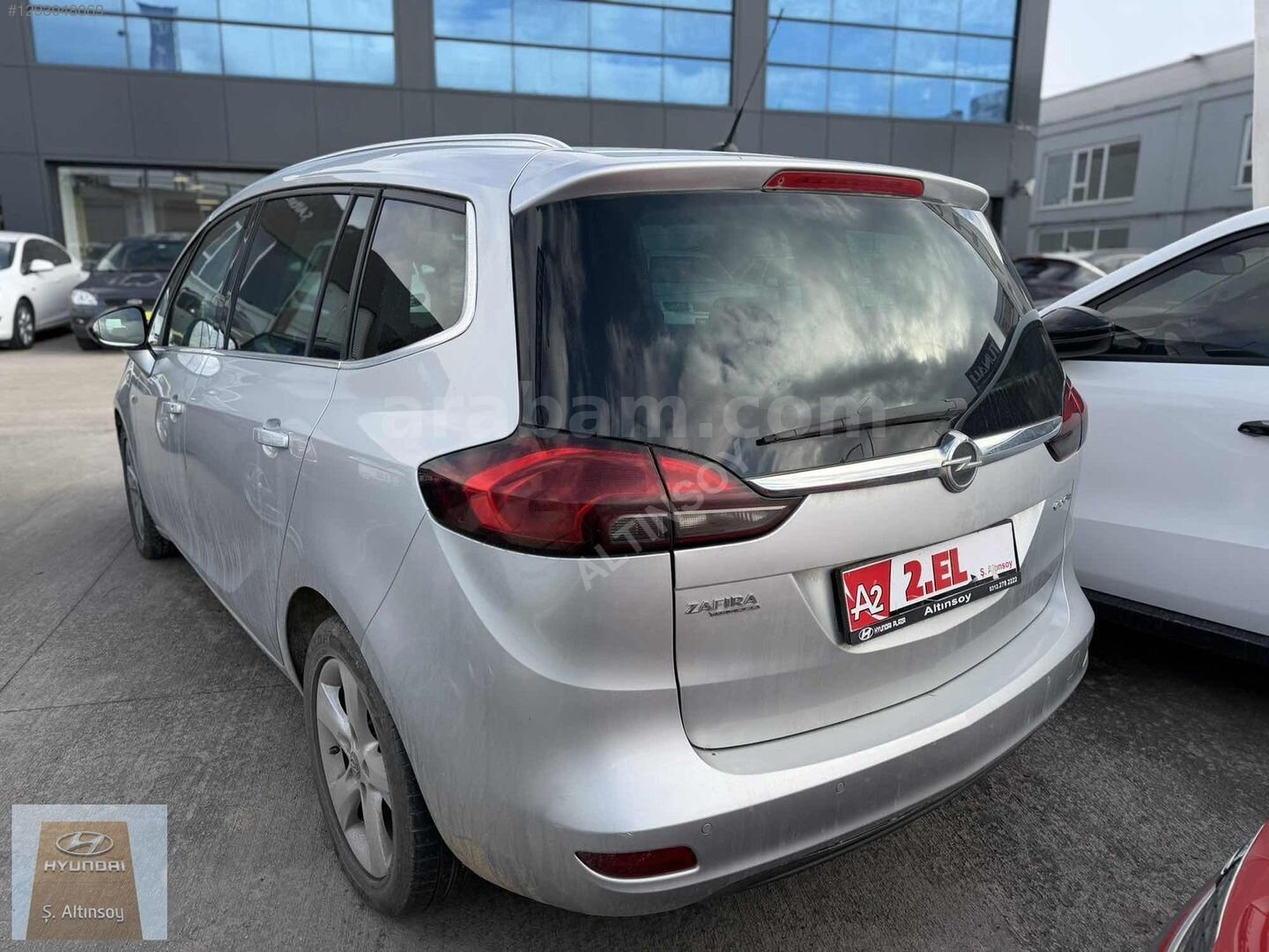 Galeriden Opel Zafira 1.6 CDTI Enjoy 2014 Model Ankara 248.726 km Gri 4