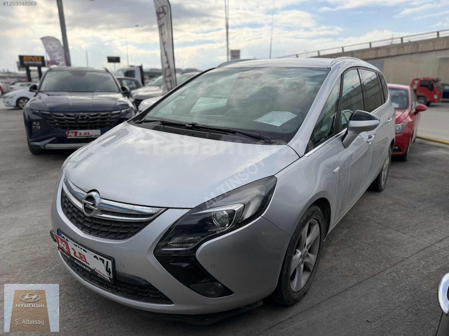 Galeriden Opel Zafira 1.6 CDTI Enjoy 2014 Model Ankara 248.726 km Gri 2