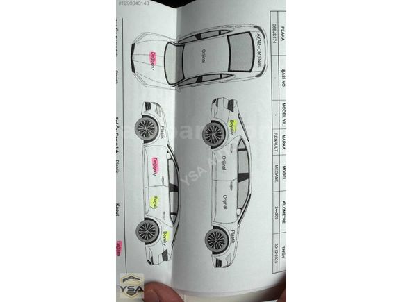 YSA AUTO'DAN RENAULT MEGANE 1.5 DCI TOUCH EDC