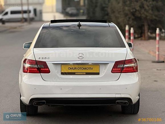 _ONUR OTOMOTİV_2013-E250 CGI-AMG-204 Hp-BAYİ-Koldan vites-Makam