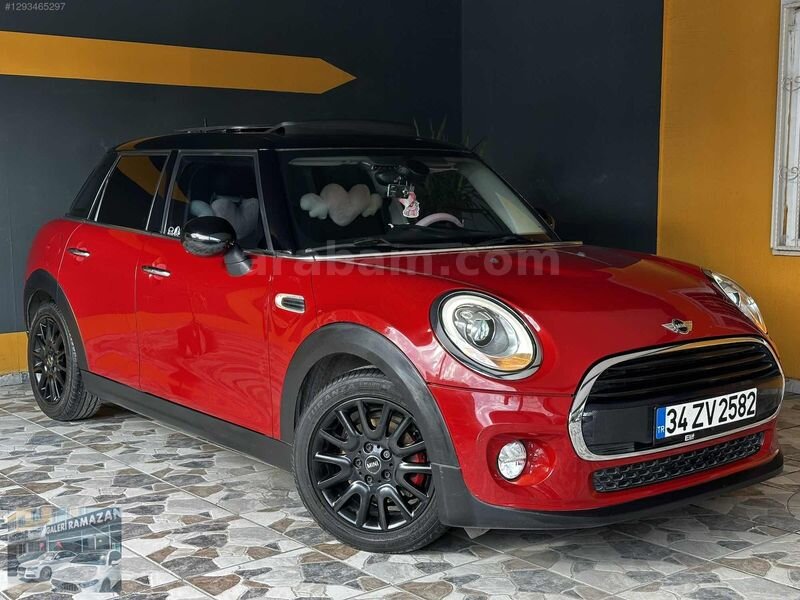 Galeriden Mini Cooper 1.5 D Chili 2015 Model İstanbul 77.000 km Kırmızı