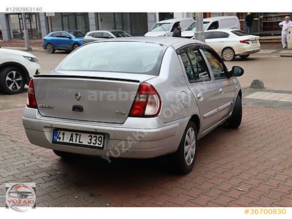 2006 MODEL KLİMALI CLİO ALİZE PAKET.DEĞİŞENSİZ ORJİNAL