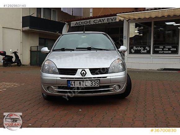 2006 MODEL KLİMALI CLİO ALİZE PAKET.DEĞİŞENSİZ ORJİNAL