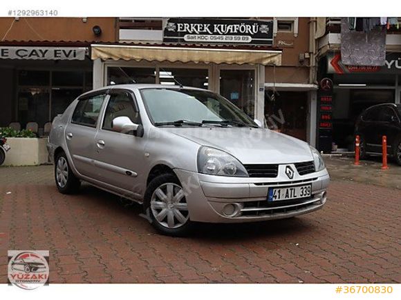 2006 MODEL KLİMALI CLİO ALİZE PAKET.DEĞİŞENSİZ ORJİNAL