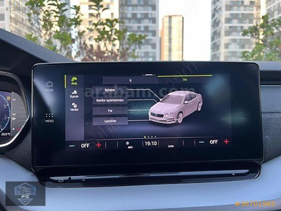 2021 Octavia Premium Hybrid Titanium Gri Servis Bakımlı
