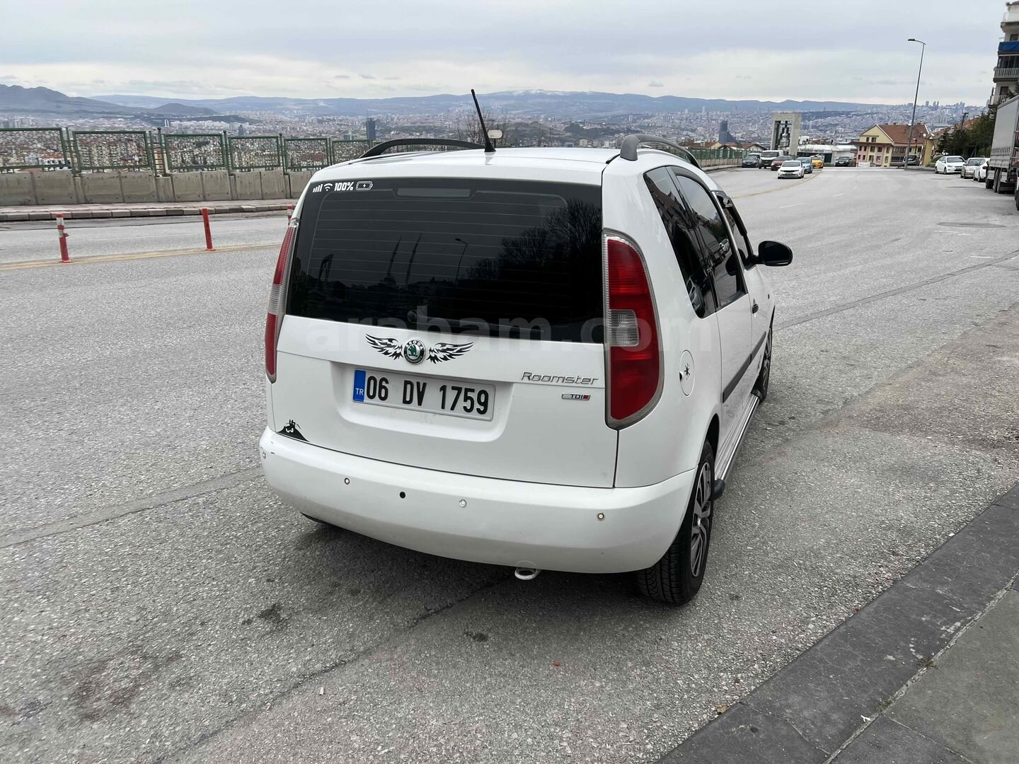 Galeriden Skoda Roomster 1.6 TDI Comfort 2012 Model Ankara 377.000 km Beyaz 4